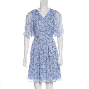 Diane von Furstenberg Katina Silk Wrap Dress